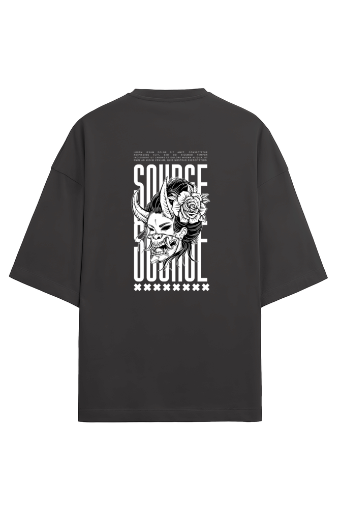 Black Source Oversize T-Shirt