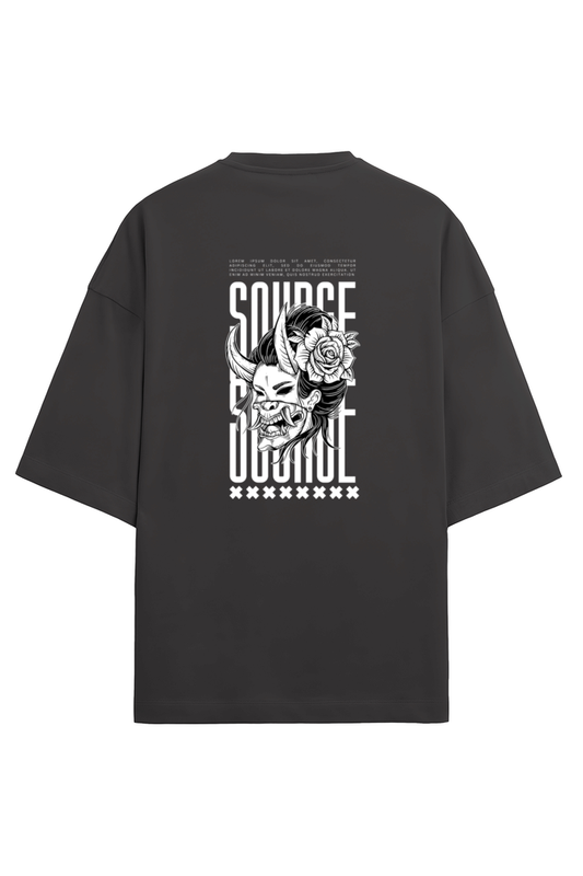 Black Source Oversize T-Shirt