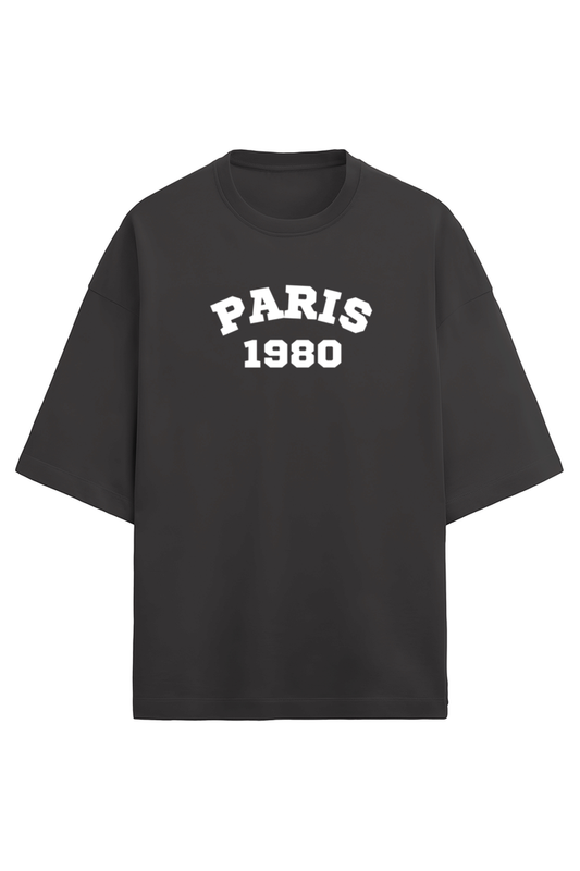 Paris 1980 Oversize T-shirt